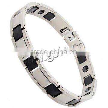 Porcelain Health Bracelet, with Titanium Steel, with magnetic