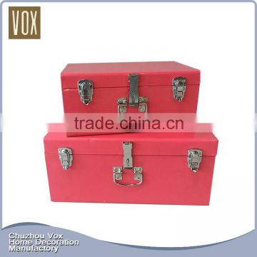 simple design new style Alibaba China metal photo storage box wholesale