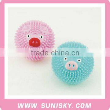 pet toys for dog small pig shape ball