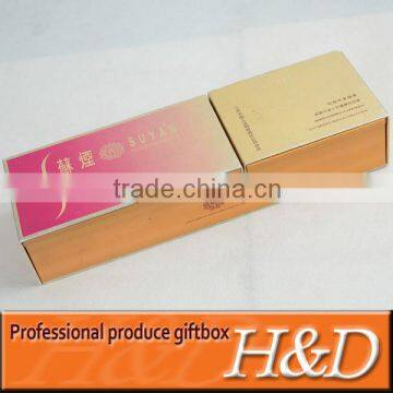 2013 the besting selling paper gift box with customer logo and famous brand