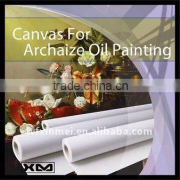 Top Grade 100% Cotton Archaize Oil Painting Canvas