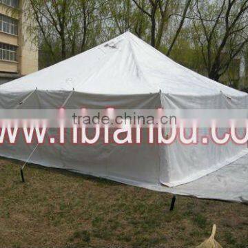 5mx5m white canvas military tent