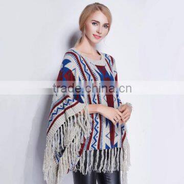 Wholesale Sunday Angora Yarns Jacquard Sleeves Winter Warm Crochet Knit Long Soft Wrap Shawl Scarves