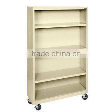 cheap bookcase with wheel