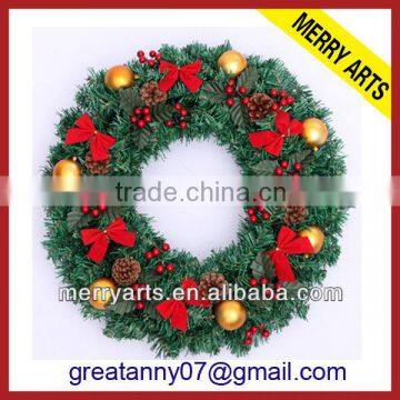 Alibaba wholesale christmas wreaths 10 inch wreaths and candle rings cheap christmas decoration wreaths