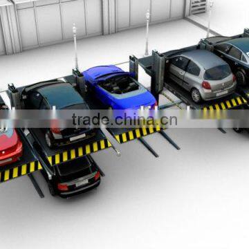 Urban double deck car parking system