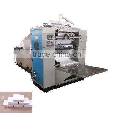 Full automatic v fold facial tissue paper machine price