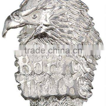 Argentium 960 Silver Biker Ring