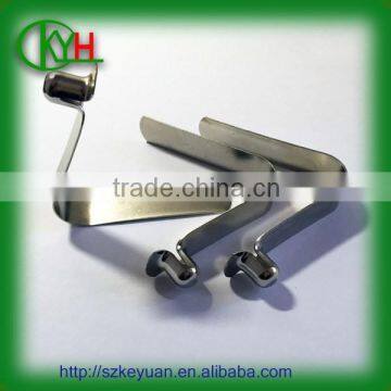 Progressive stamping metal spring clip flat spring steel u clips                        
                                                Quality Choice