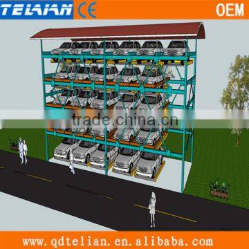 automatic parking system,moving and lifting type parking management system