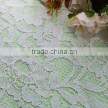 Flowers Cotton Nylon Blend Water Soluble Lace Fabric Lace Designs African Swiss Voile Lace Quality Choice