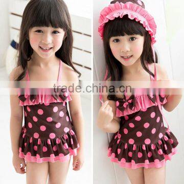 Custom sexy one pc swimwear kids lovely sexy kids bikini , child bikini manufacture