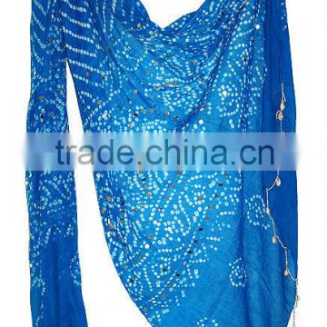 Indian Stylish Beautiful Womens Badhej Dupatta /stole