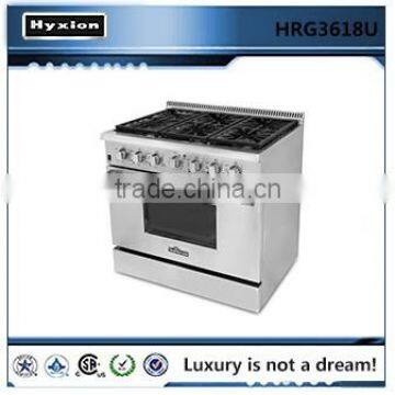 Hyxion 36 Inch Heavy Duty Kitchen Gas Cooker Oven Broiler