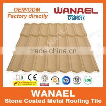 Corrosion protection aluminium zink steel roof tile