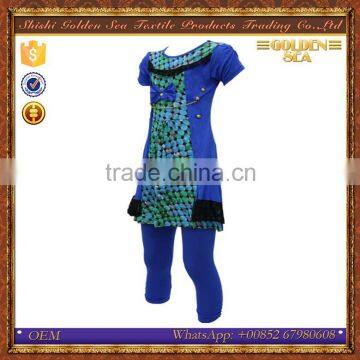 Factory Price Different Patterns Pakistan Cheap Kids Suit Sets photo-2