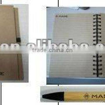 2012 Hot Design Notebook With 6 Holes And Elastic Loop