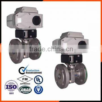 Pneumatic Valve With Flanged Connection