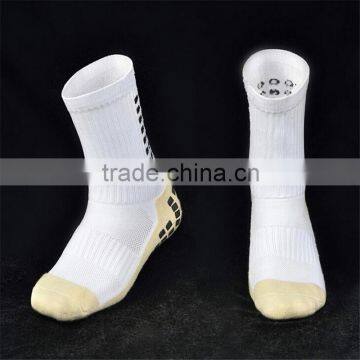 Top Quality Anti Slip Soccer Socks Cotton Grid Style Team Sports Football Socks Anti Slip Grip Custom Logo Cheap Trampoline Sock Quality Choice photo-3