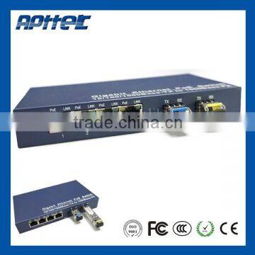 factory price all new-brand 4 ports Power over ethernet (POE) ethernet Switch