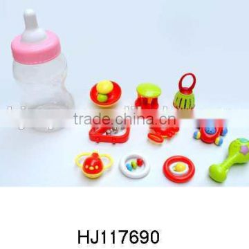 New Item Plastic Baby Toys Rattles Set Shaking Bell For Promotion Toys 10PCS