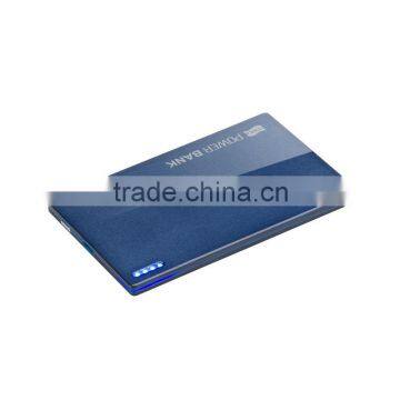 2000mAh colorful thin power bank 2014