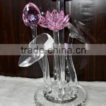 Bluk crystal flower for home decoration crystal flower