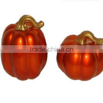 Electroplated Ceramic Harvest Decoration Pumkin Design