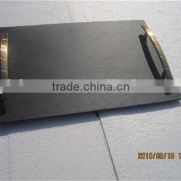 Slate Placemat With Metal Handle photo-4