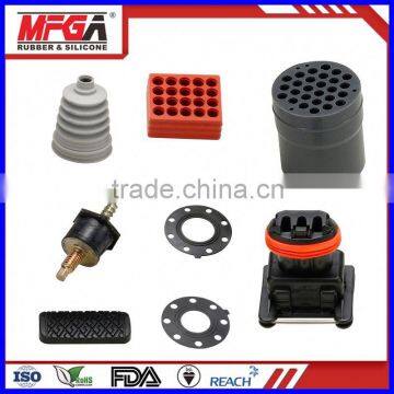 round rubber foam