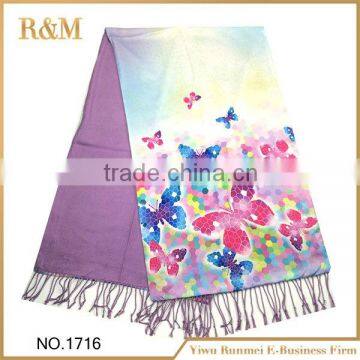 Top selling attractive style silk knit scarf with fast delivery