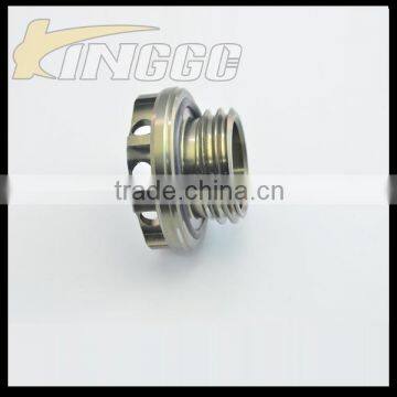 Racing Aluminum Car Engine Oil Filter Cap With Titanium Color