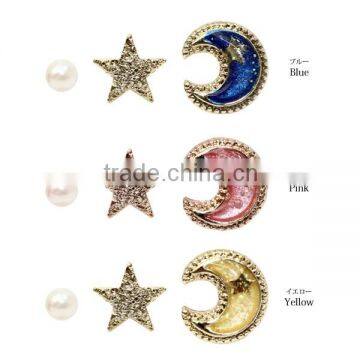 Osewaya Harajuku Bestseller Bijoux Jewelry Moon Charm Fashion Ring no Moq photo-2