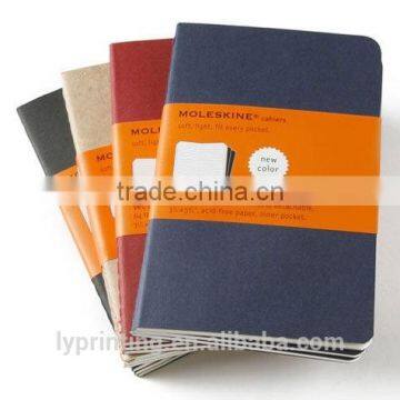 Logo Notebook printing personalized PU leather notebook printing