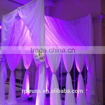 RP Round roof tent curved pipe and drape kits for wedding