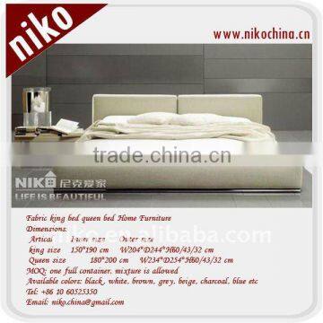 Fabric king bed queen bed Home Furniture