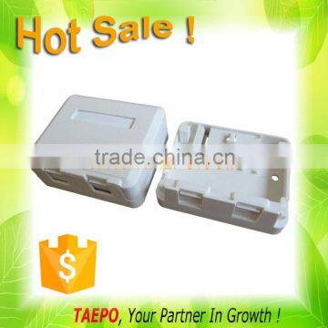 RJ45 8P8C UTP 2-port surface box