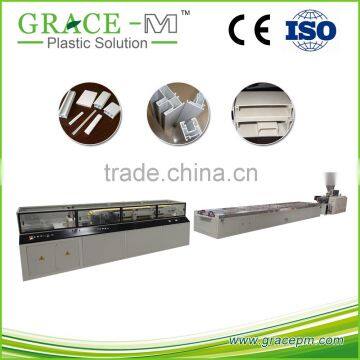 High efficiency pvc profile machine extrusion line