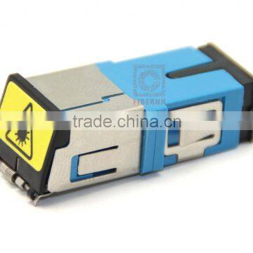 SC Singlemode Multifuctional Hot sale fiber optic adapter with shutter