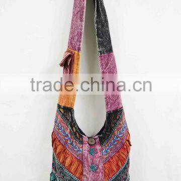 canvas shoulder bags hippie handbags bags stone wash bags