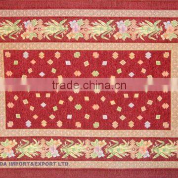 2012 knitting print floor flower covering carpet