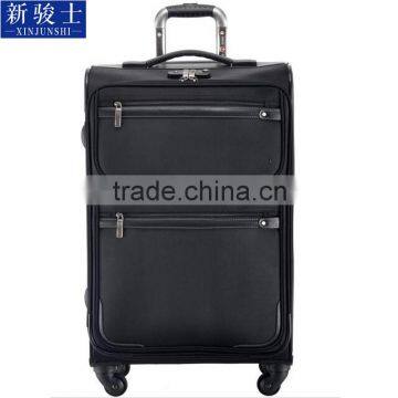 600D Polyester 360 Wheel Business Soft Trolley Luggage photo-2