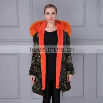 Elegant Autumn/Winter Hot Sale Parka Thicken Fur Women Hooded faux fur Jackets Outside Coat                        
                                                                                Supplier's Choice