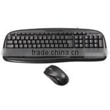 black color computer keyboard and mouse