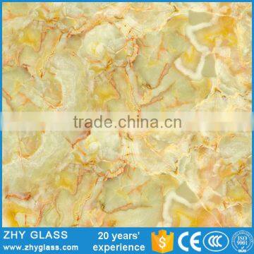 Beige Glass Tiles Italian Marble Flooring Design