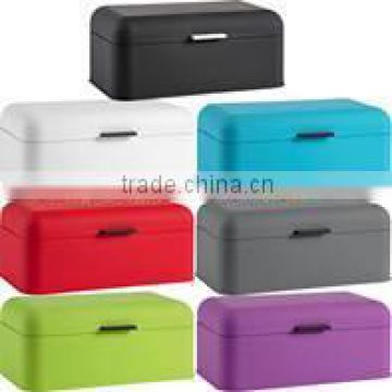 colorful square shape bread bin