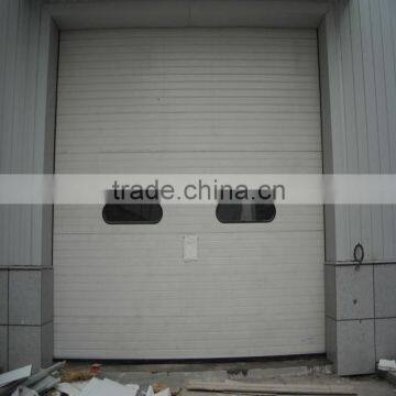 Commercial industrial lift up Sectional overhead door
