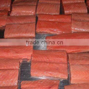 frozen pink salmon fillet