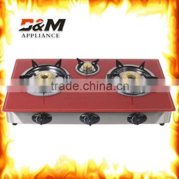 2015 popular selling 3 burner gas stove,India burner gas stove