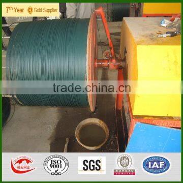 pvc insulated wire PVC coated wire with green color big roll plastic wire